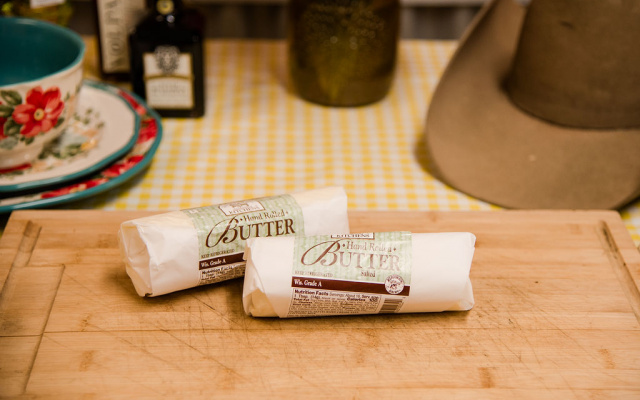 Hand Rolled Salted Butter