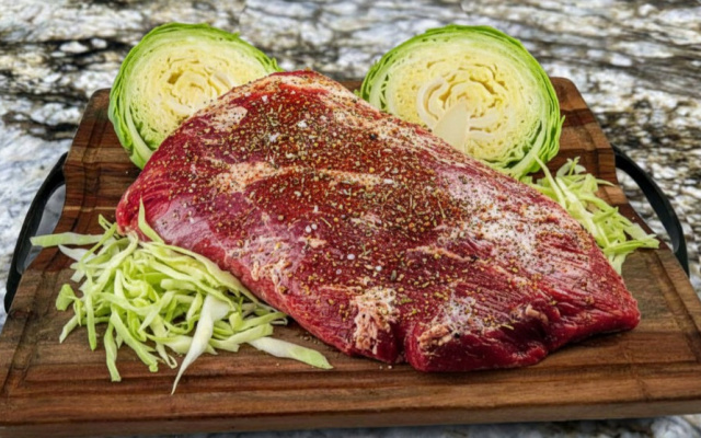 Corned Beef Brisket - 4lbs and up - Seasonal