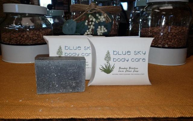 Bamboo Biochar Lava Stone Soap
