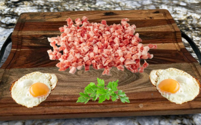 Raw Pork Bacon Bites