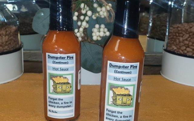 Dumpster Fire Hot Sauce