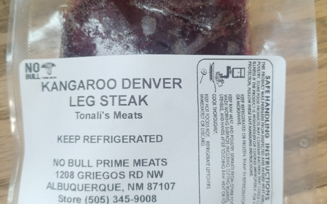 Kangaroo Denver Leg Steak