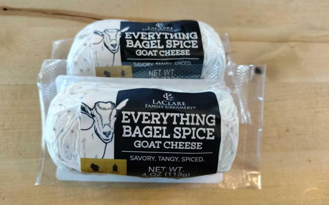 Everything Bagel Spice Goat Cheese