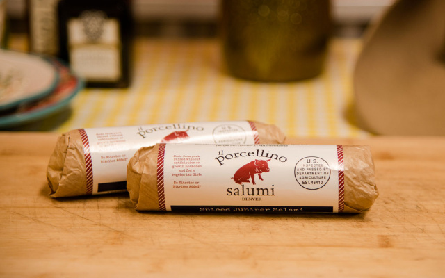 Spiced Juniper Salami