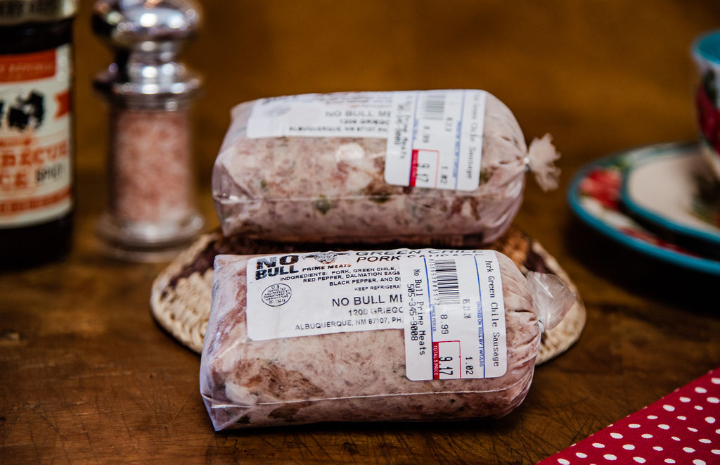 Green Chile Pork Sausage Bulk