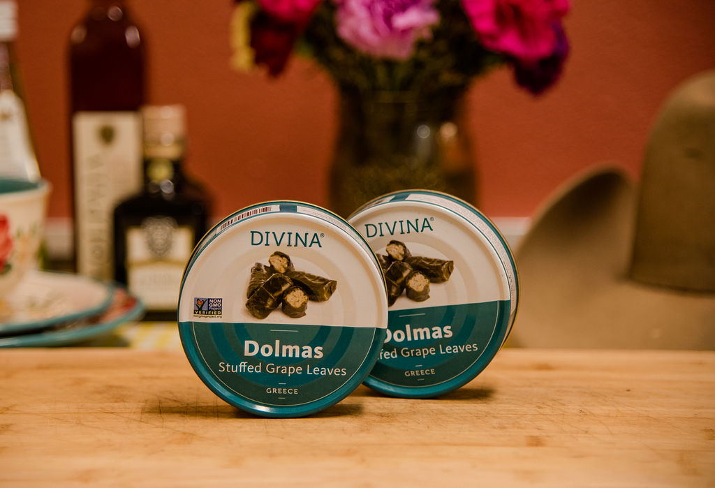 Dolmas Stuffed Grape Leaves