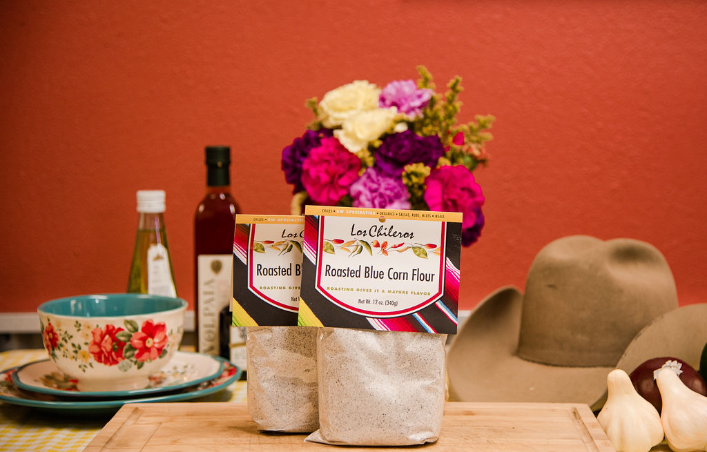 Roasted Blue Corn Flour