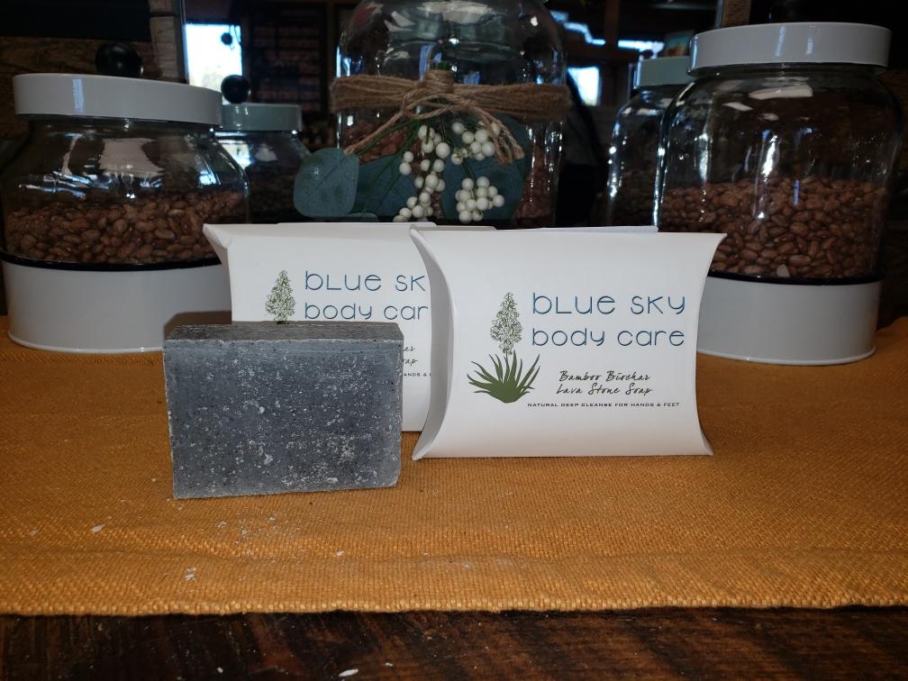 Bamboo Biochar Lava Stone Soap