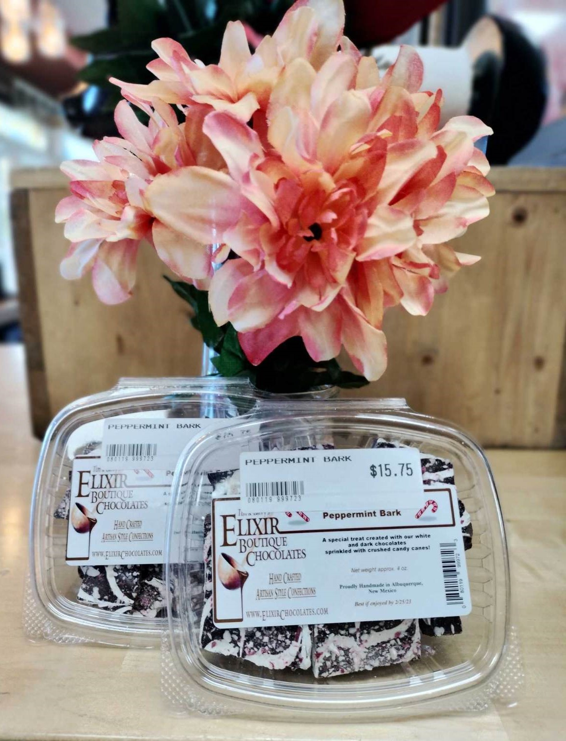Peppermint Bark - Dark Chocolate - Seasonal (Nov - Jan)