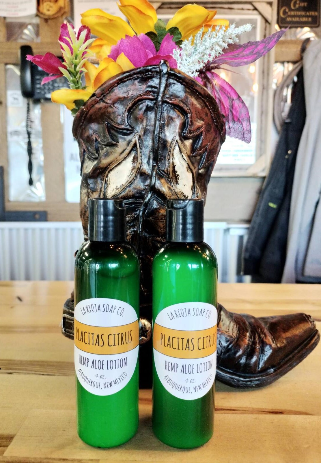 Placitas Citrus Hemp Lotion