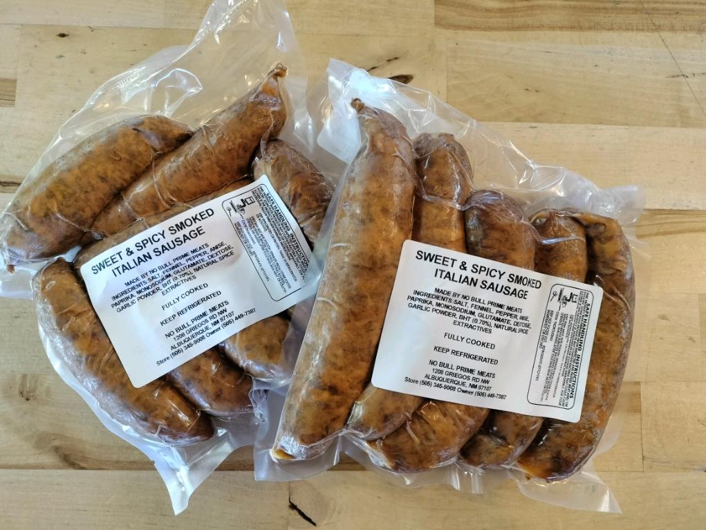Sweet & Spicy Smoked Italian Sausage - Fully Cooked