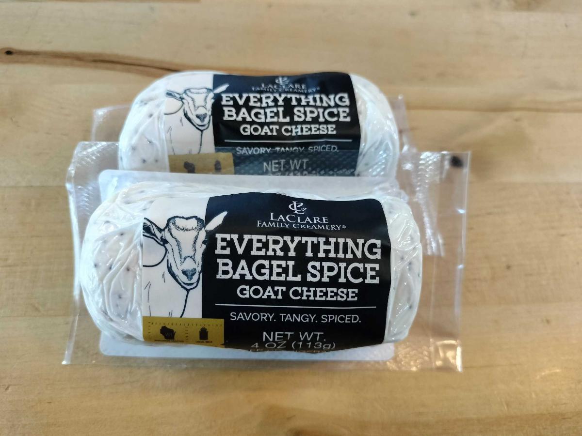 Everything Bagel Spice Goat Cheese