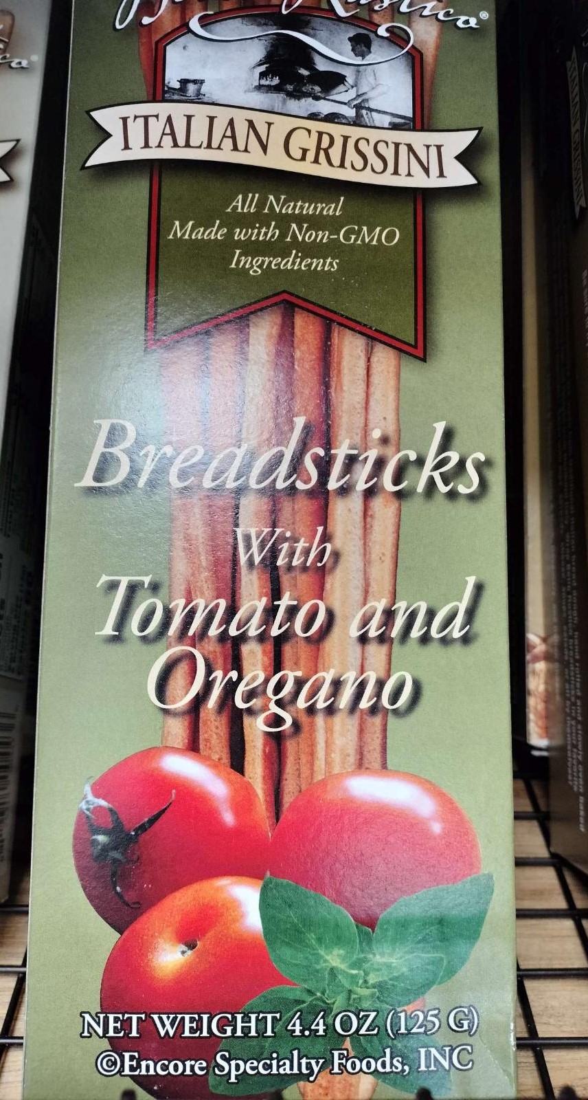 Breadsticks w/Tomato and Oregano