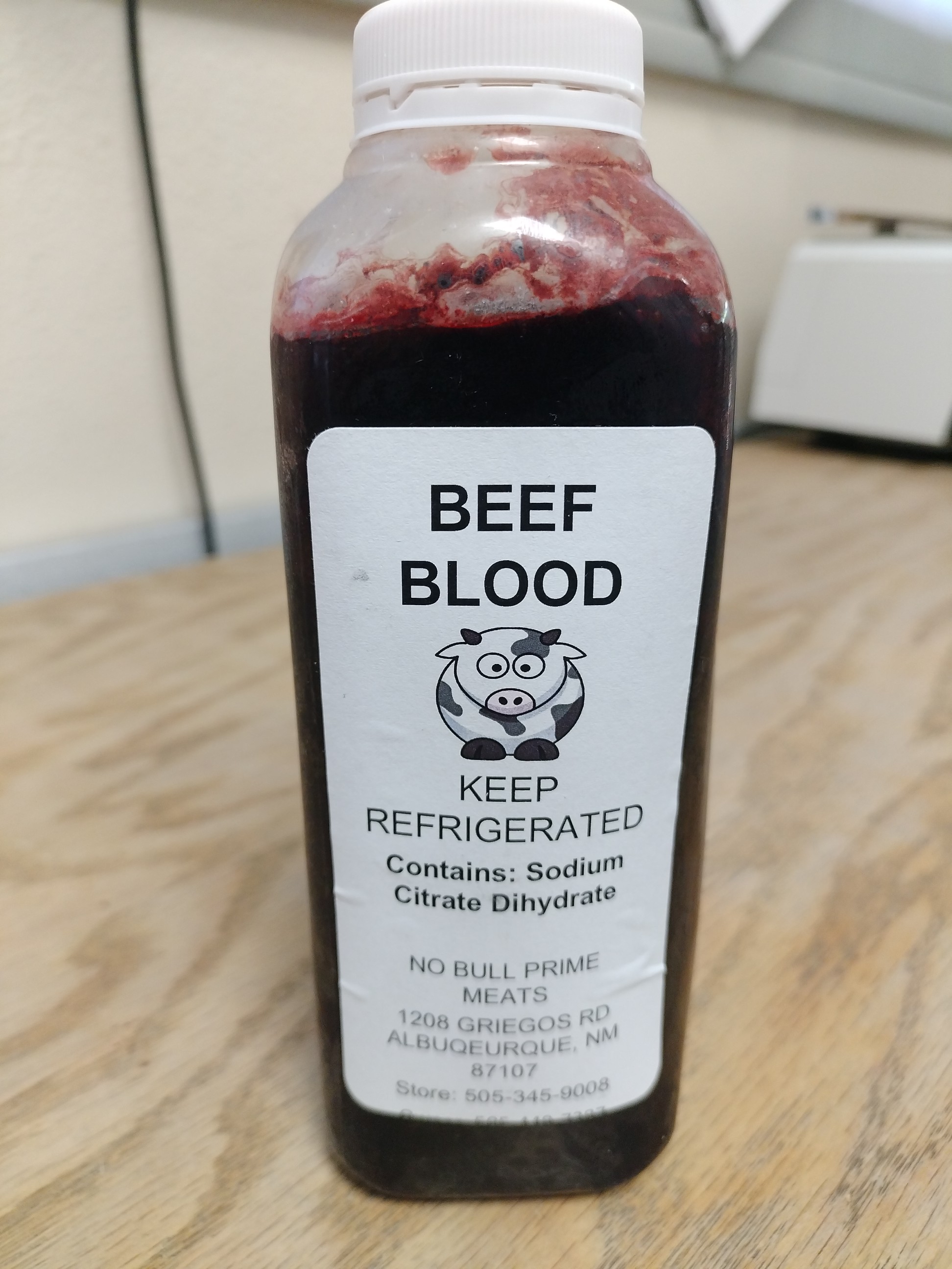Cow (Beef) Blood