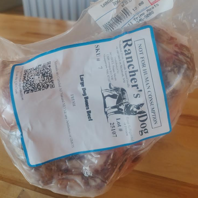 Large Fresh Beef Dog Bone
