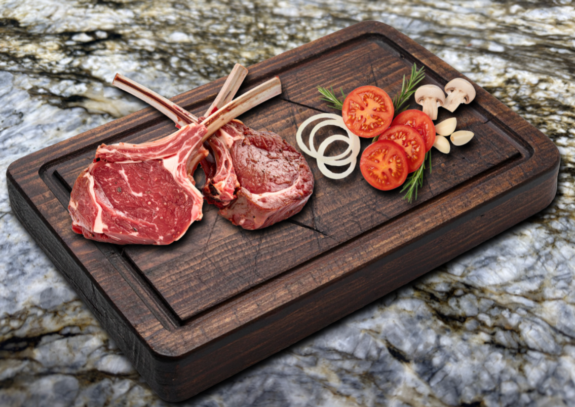 Rack of Goat Frenched