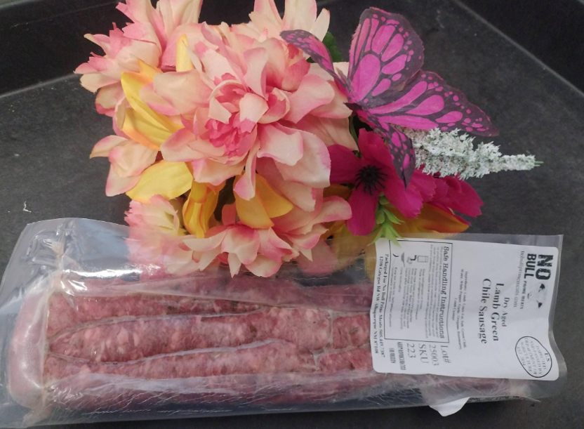 Green Chile Lamb Links