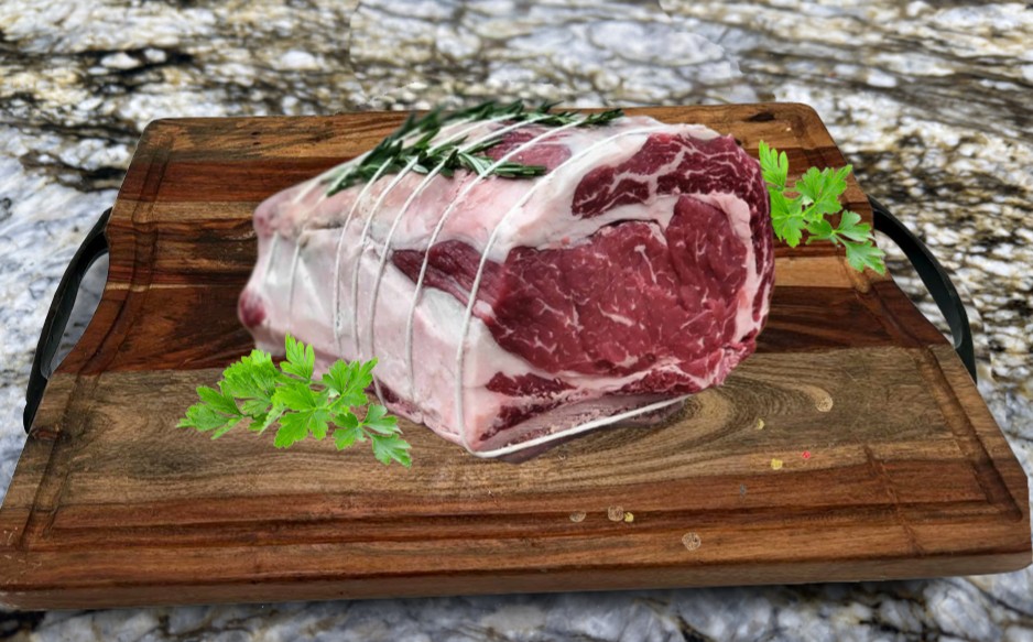Beef Bone-In Prime Rib Roast - 5lbs & up