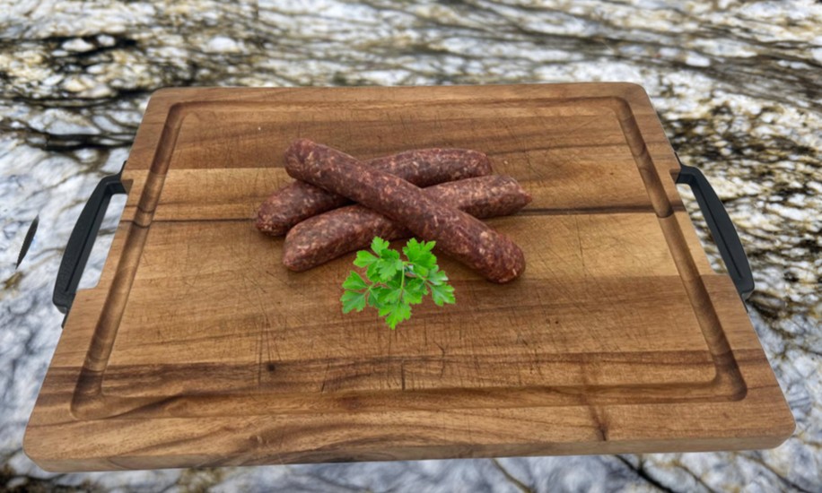 Cold Smoked Wagyu Brisket Sausage