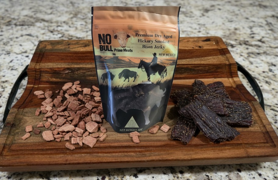Dry Bison Jerky - Hickory Flavor