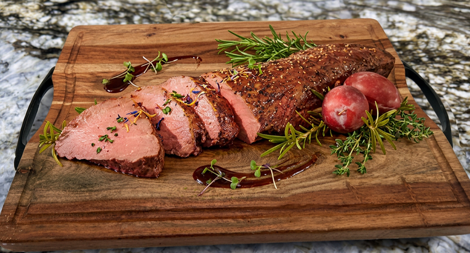 Smoked Beef Tenderloin - Half (fully cooked and smoked)