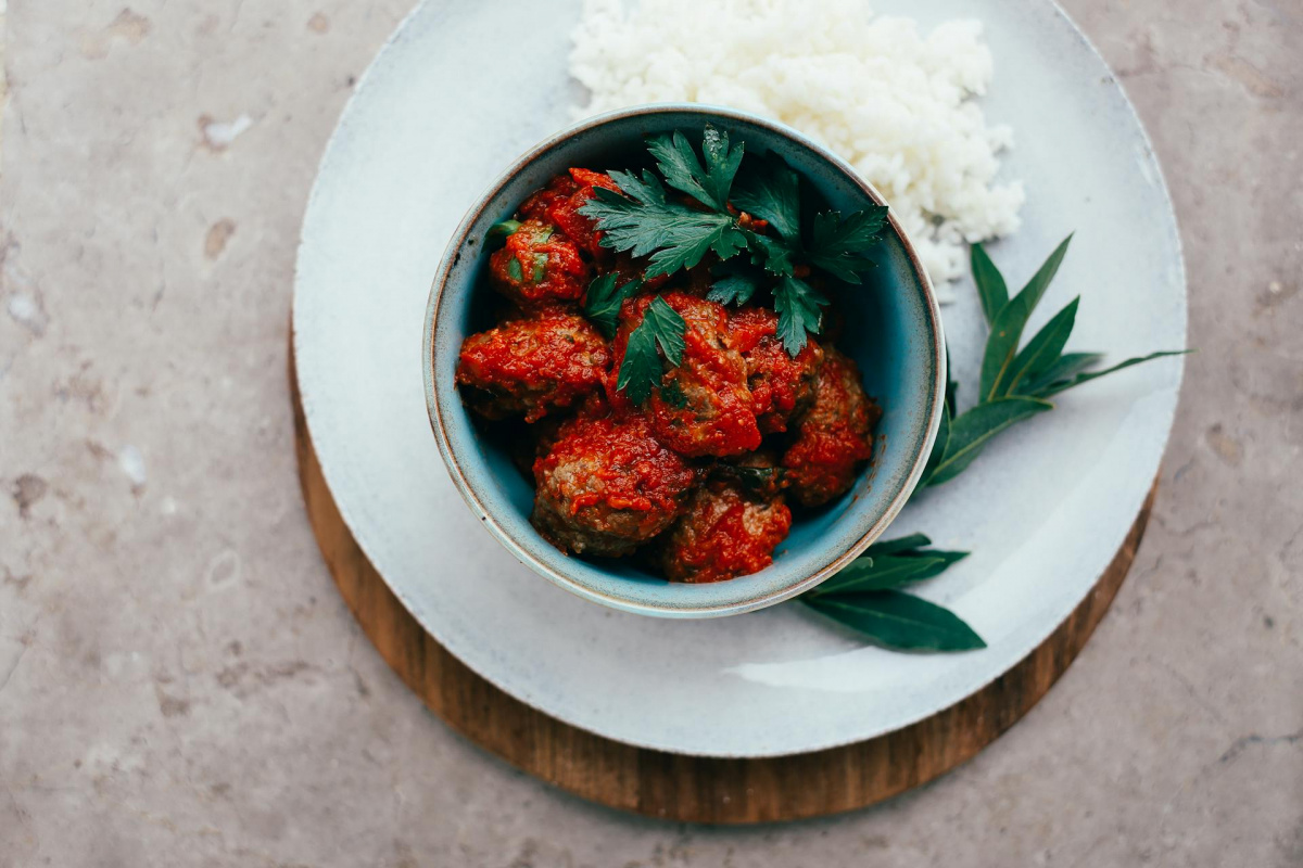 Buffalo Meat Balls w/Puttanesca Sauce - Rancher’s Recipe