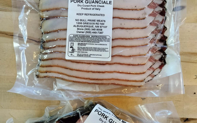 Pork Guanciale - Dry and Cured