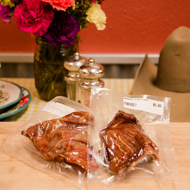 Smoked Pig Ears Dog Treats
