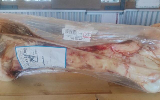 Giant Fresh Beef Dog Bone