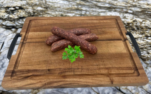 Cold Smoked Wagyu Brisket Sausage