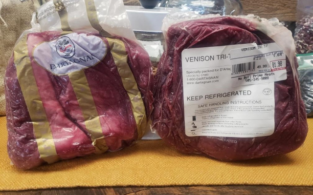 Venison Tri-Tip