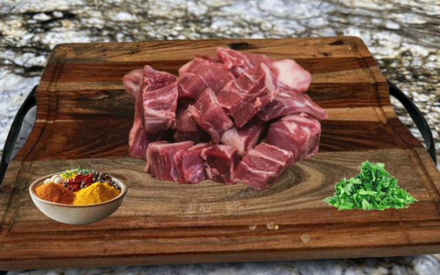 Bone-In Goat Stew Meat