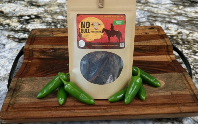 Dry Beef Jerky - Green Chile Flavor