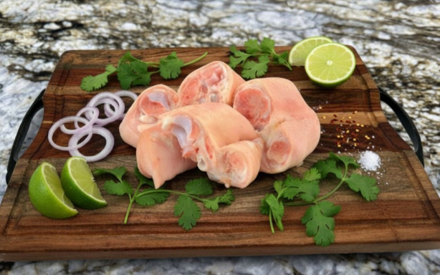 Split Pigs Feet